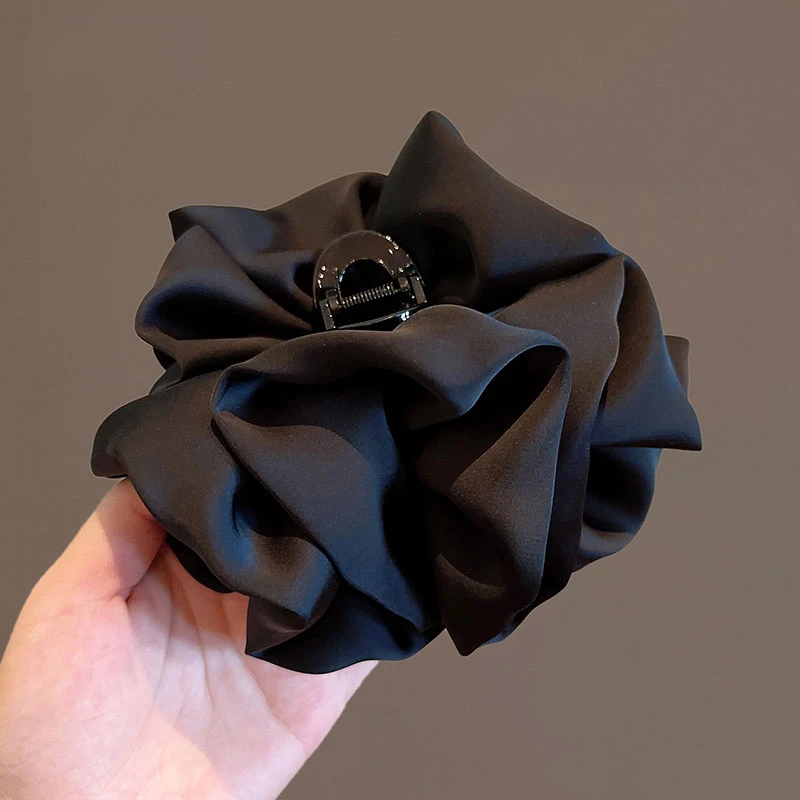 2025新款泡泡抓夹高级感蝴蝶结发夹后脑勺盘发发夹发卡鲨鱼夹头饰