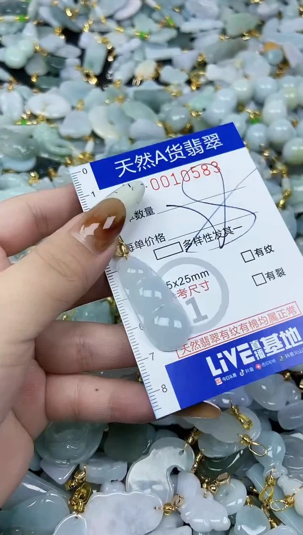 【闪购商品】翡翠颈饰未镶嵌天然A货翡翠