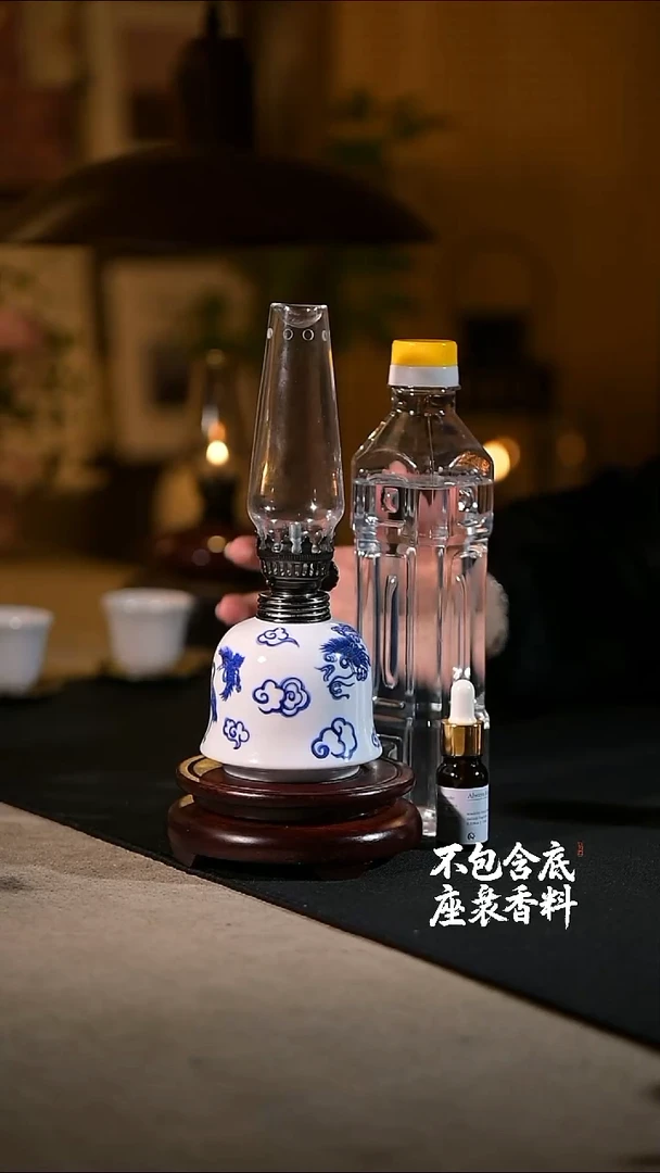 景德镇陶瓷香薰灯摆件