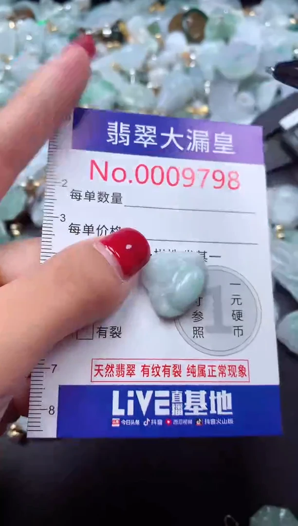 颈饰未镶嵌翡翠9798