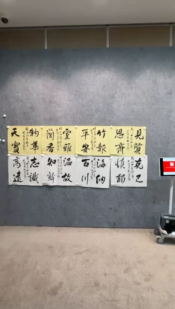 【闪购商品】书法sf不二轩书法作品zhm07