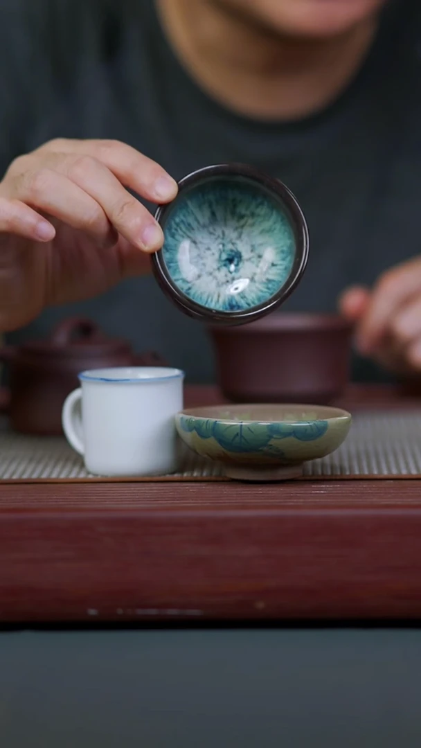 茶壶紫砂07-三个小杯