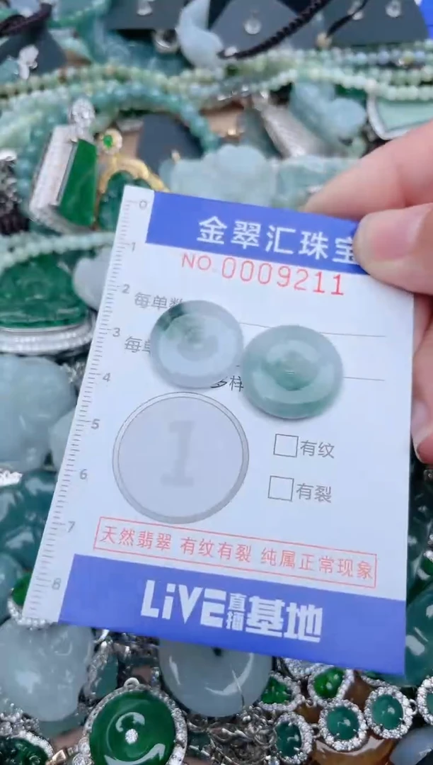 【闪购商品】翡翠颈饰未镶嵌9211....1