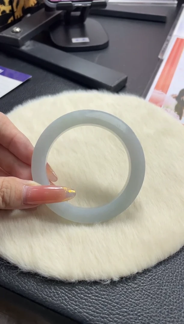 未镶嵌手镯定制翡翠A***阳定制手镯YJZQ2/DZS