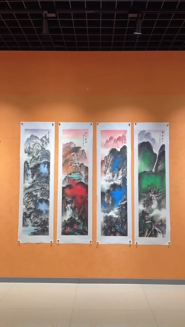 国画刘金玉老师亲笔手绘