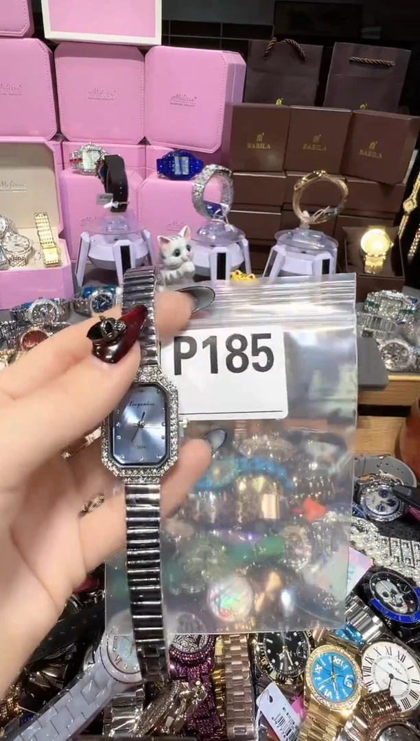 石英机芯不锈钢不锈钢直播定闪专用