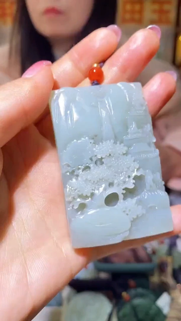 颈饰未镶嵌和田玉1