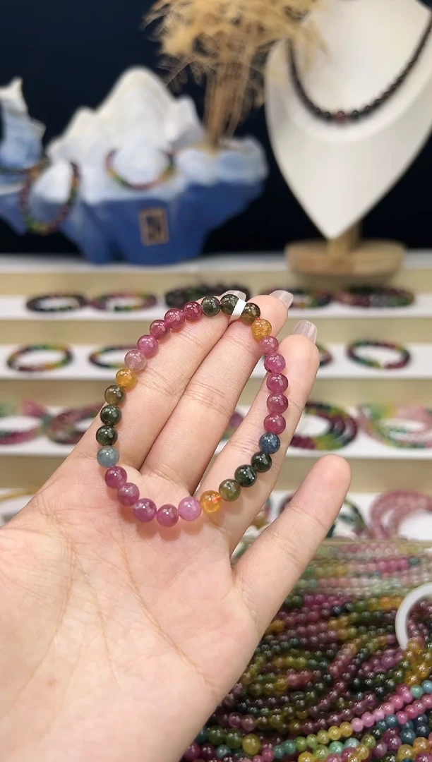 【闪购商品】碧玺/未镶嵌6mm+碧玺单圈多样性发货