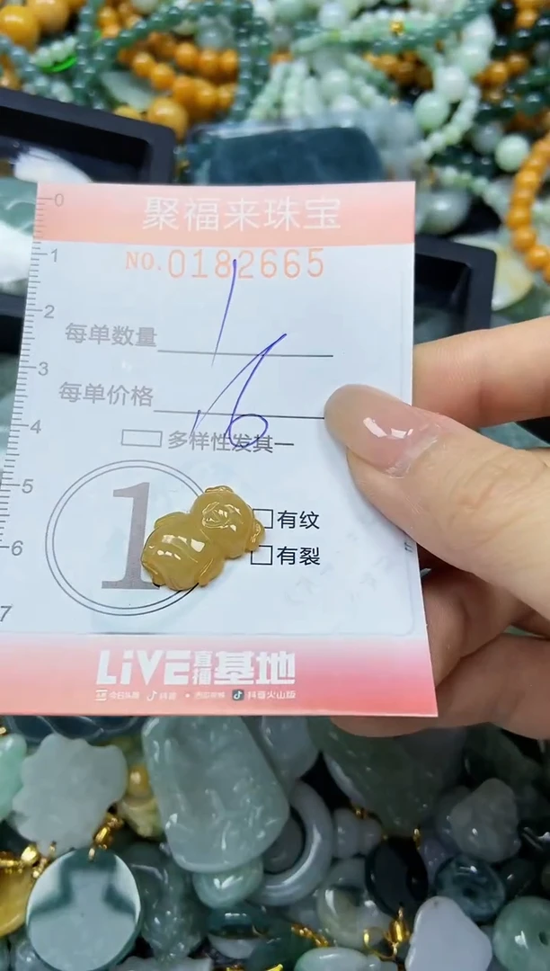 翡翠未镶嵌颈饰闪购0182665