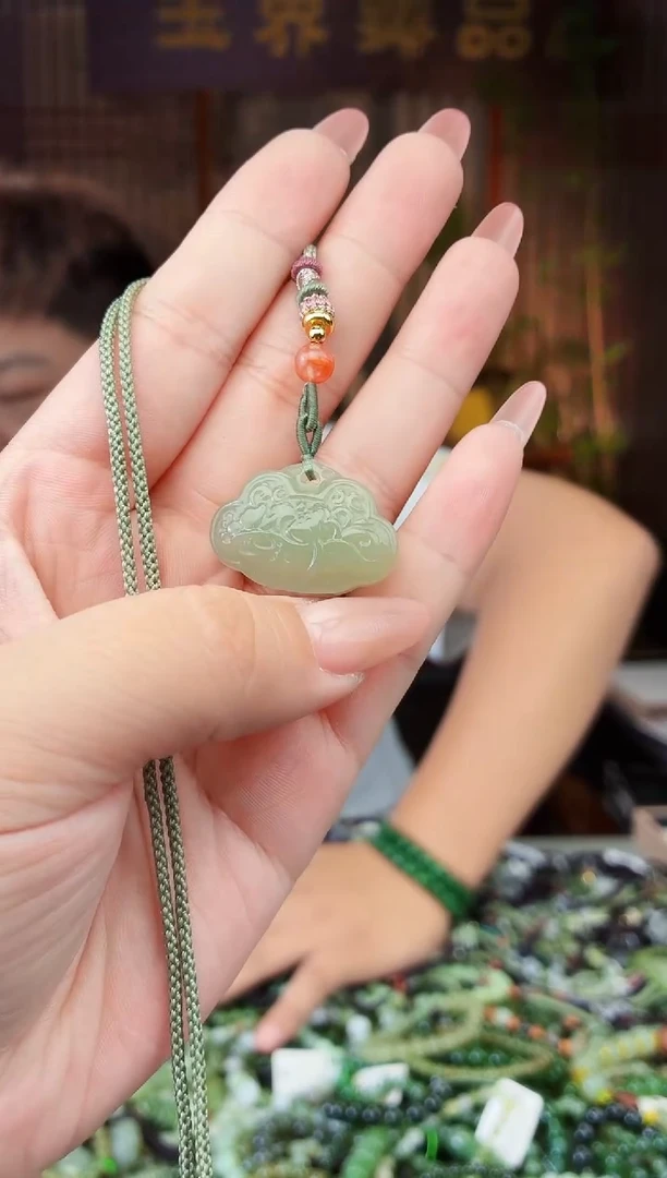 和田玉未镶嵌颈饰多样性发货拍一发一