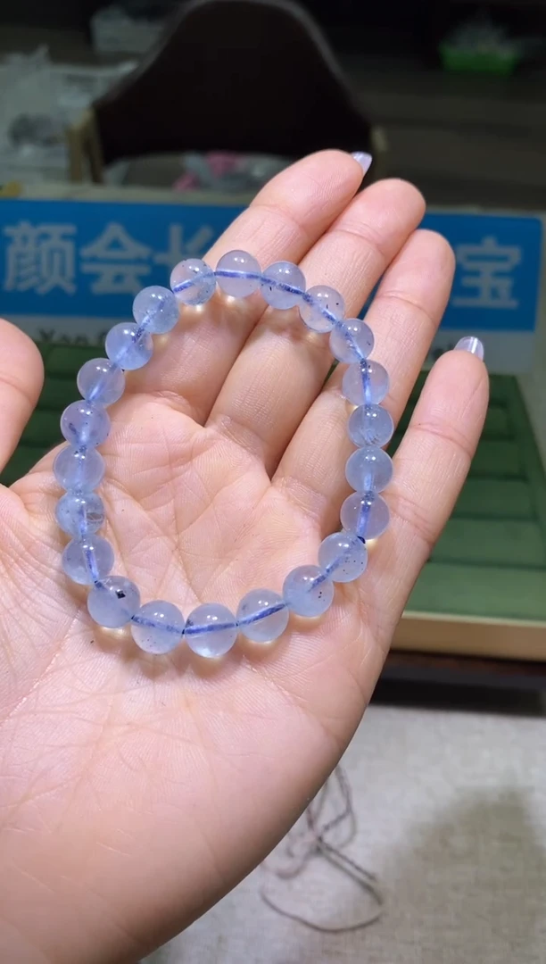 【闪购商品】海蓝宝石手链未镶嵌多样性发一件092