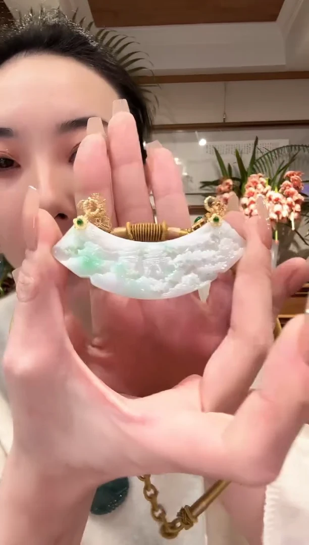 【闪购商品】翡翠颈饰未镶嵌国风