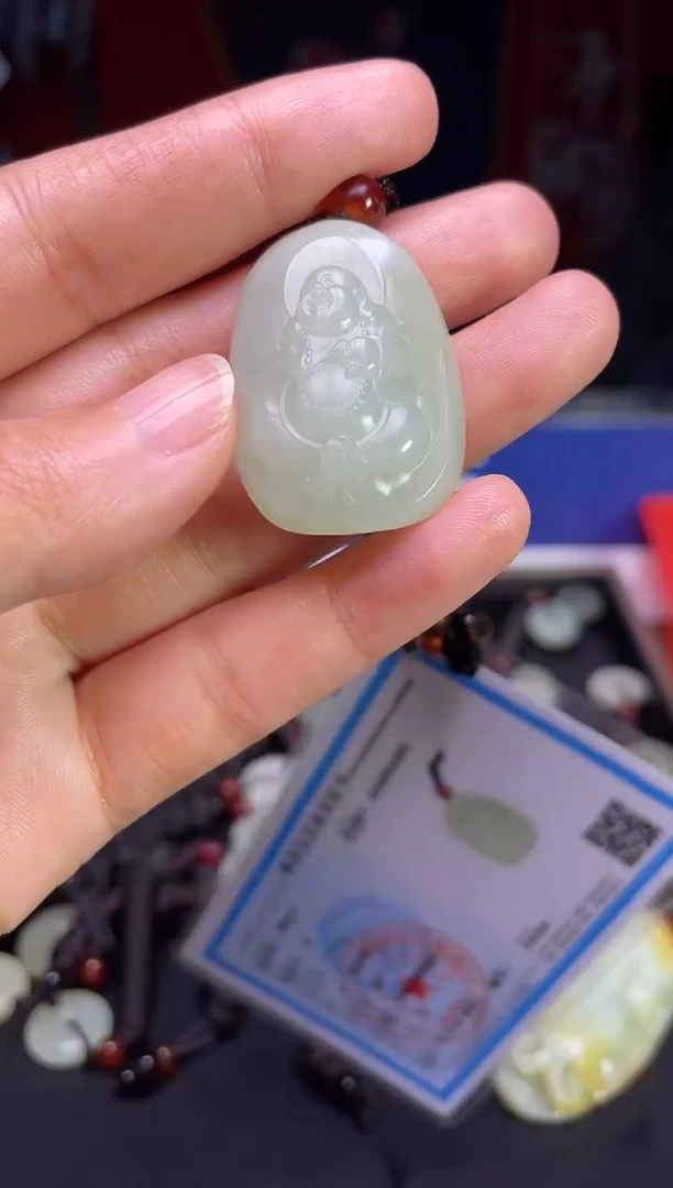 颈饰未镶嵌和田玉123