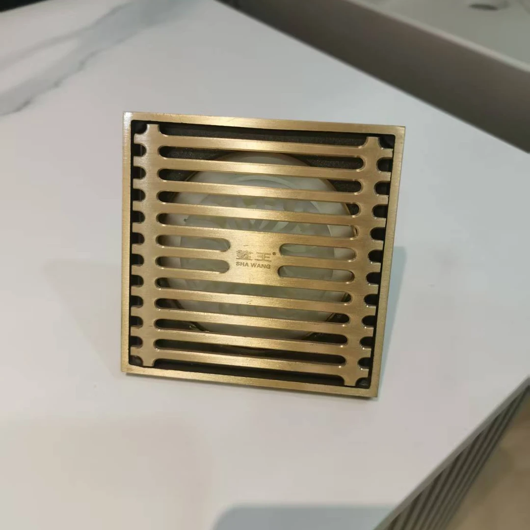 全铜大排量地漏防臭卫生间淋浴房洗衣机通用下水道地漏