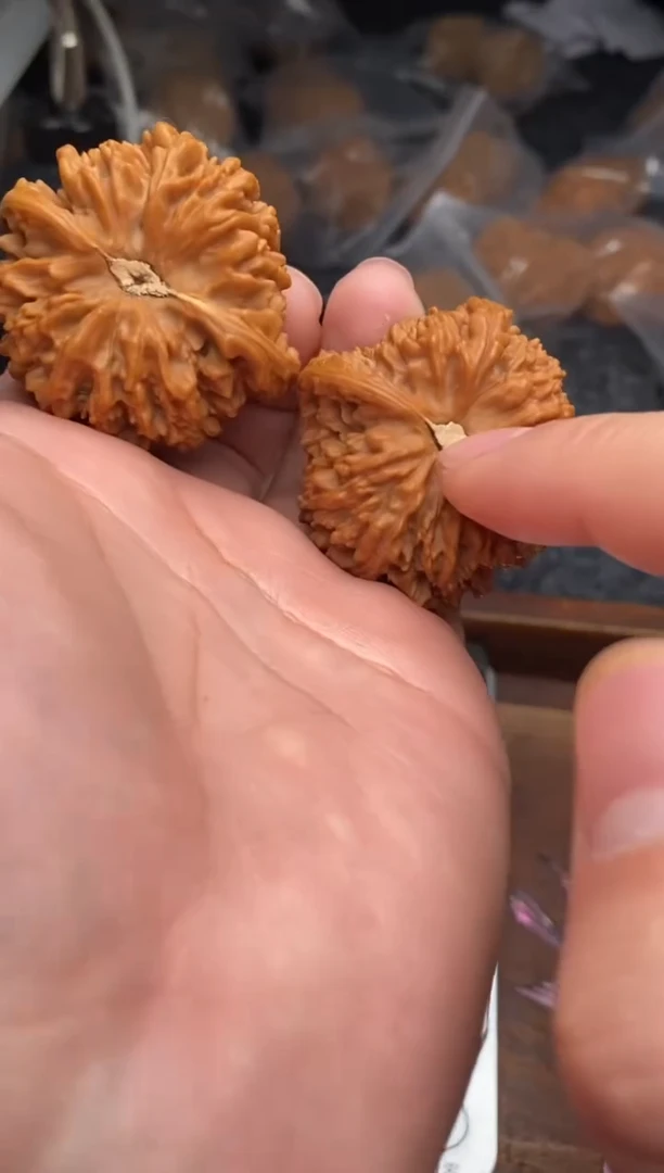 【闪购商品】文玩核桃把件G163号42尺满天星