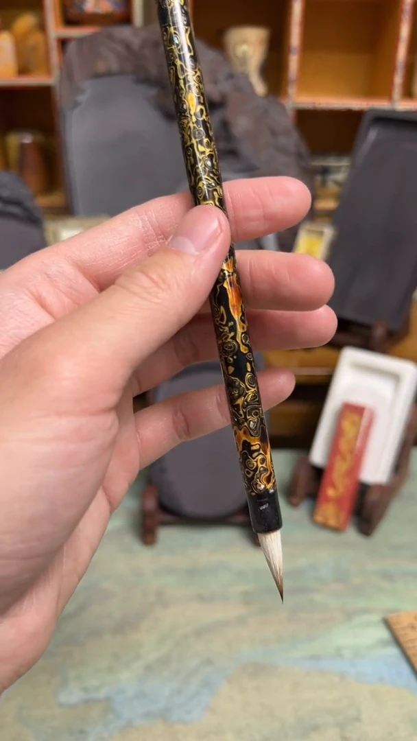 【闪购商品】书法15 大漆狼羊兼毫毛笔出2.3口1