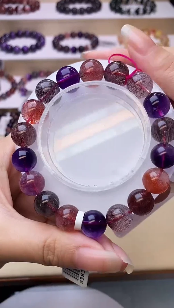 【闪购商品】水晶手链未镶嵌黑加仑出去11m+