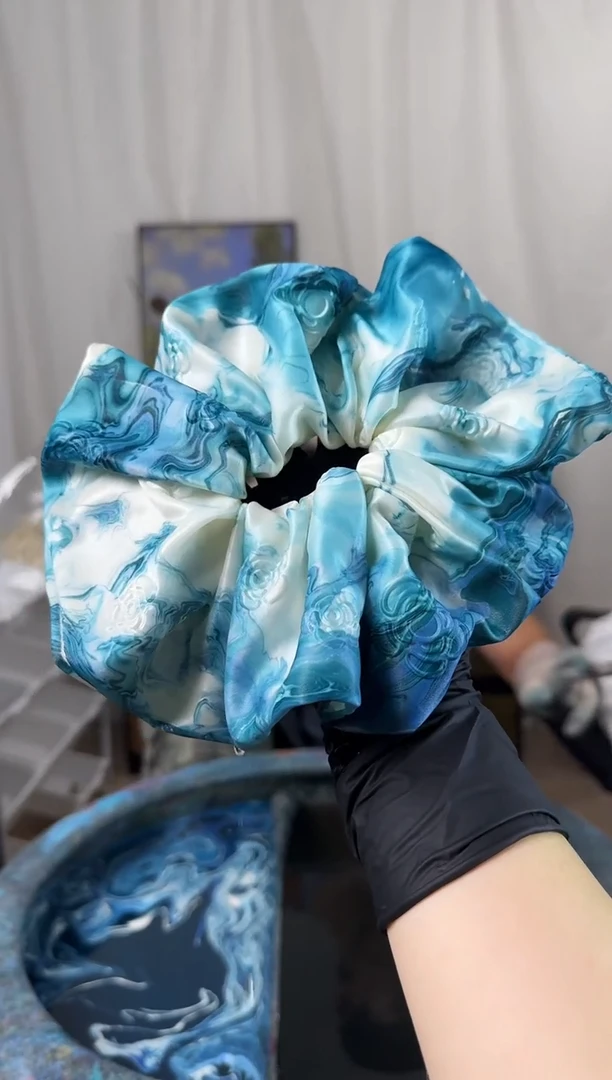 948 山茶花发圈 青花瓷