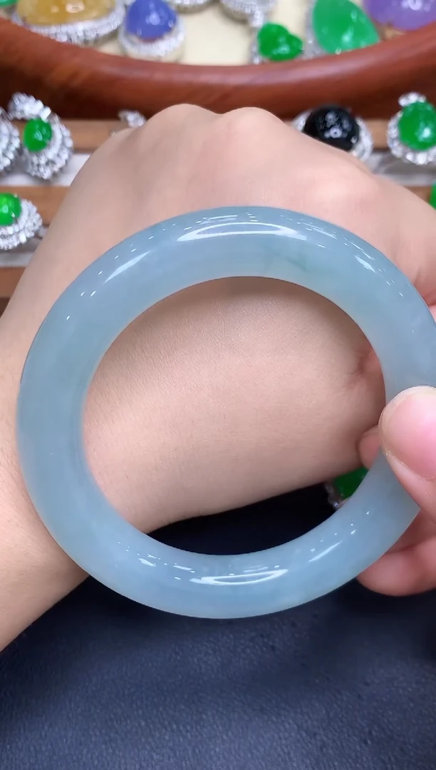 未镶嵌手镯翡翠715-中国好珍宝