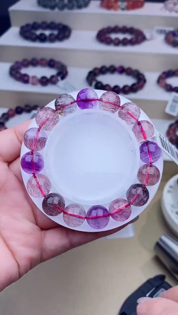 未镶嵌手链水晶仙女超七12m+