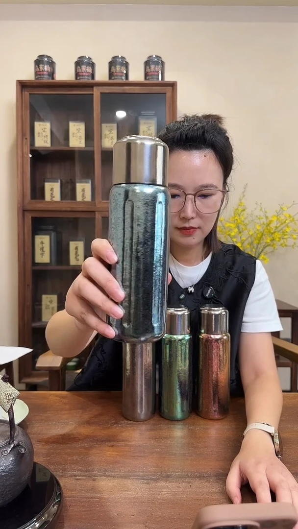 500毫升纯钛蓝色