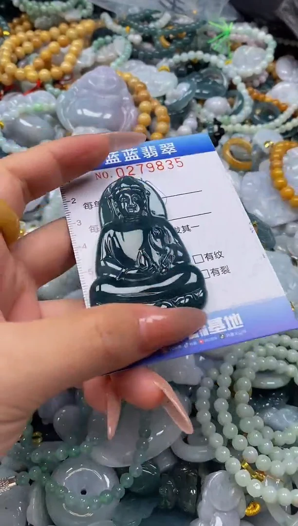 翡翠未镶嵌颈饰闪购0279835