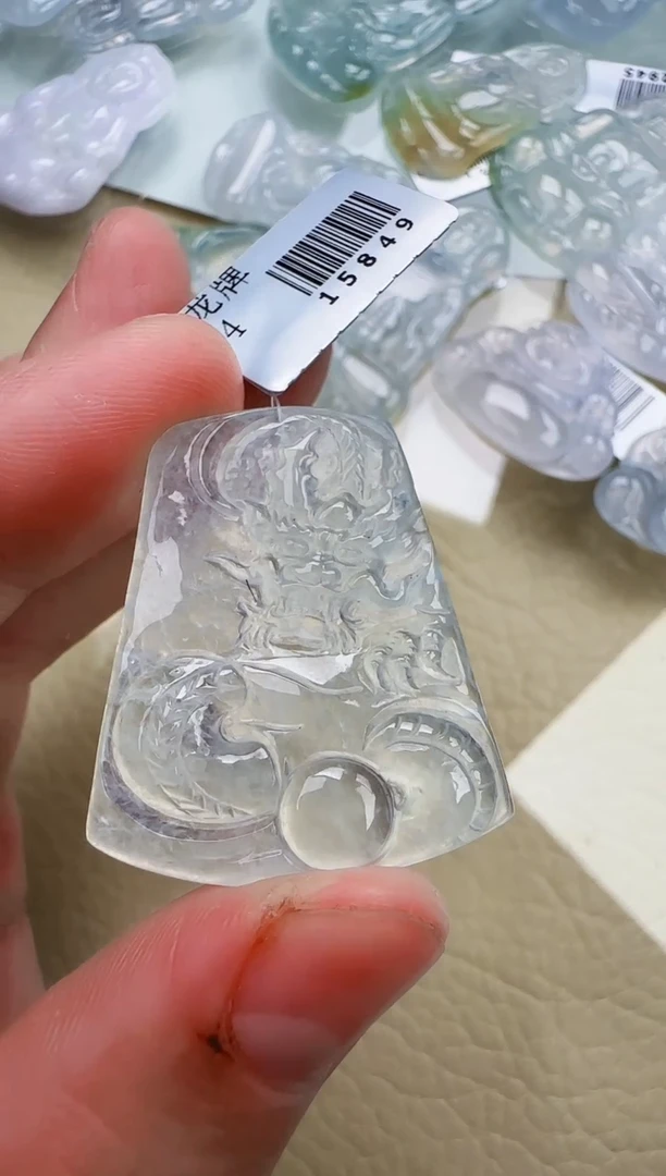 颈饰未镶嵌翡翠缅甸翡翠a货