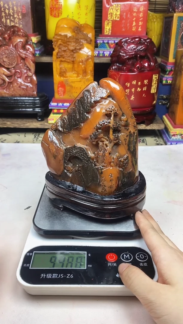 寿山石印石纯天然篆刻石料