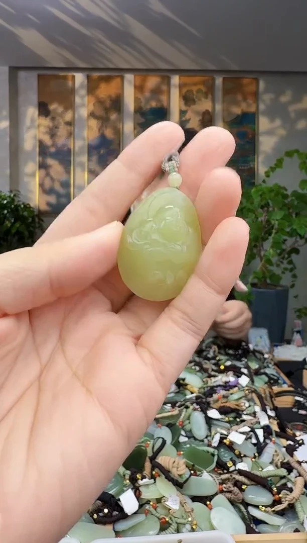 未镶嵌和田玉挂件拍一发一