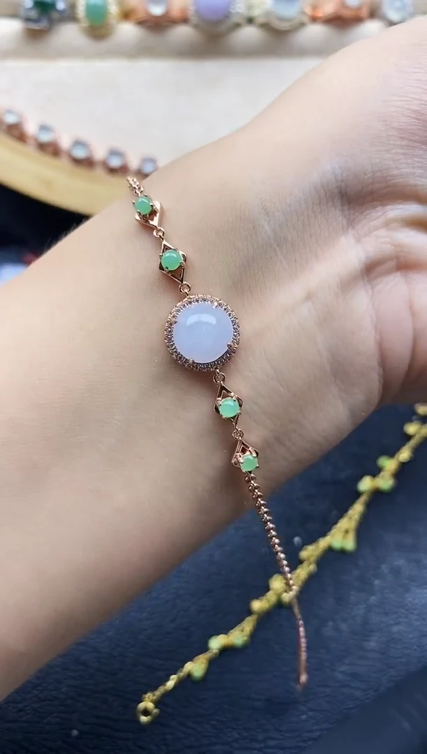 翡翠戒指银S925镶嵌11111