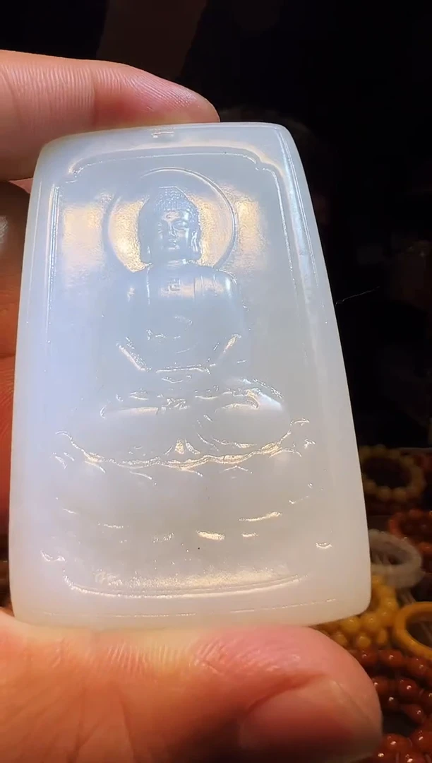 未镶嵌手串和田玉挂件