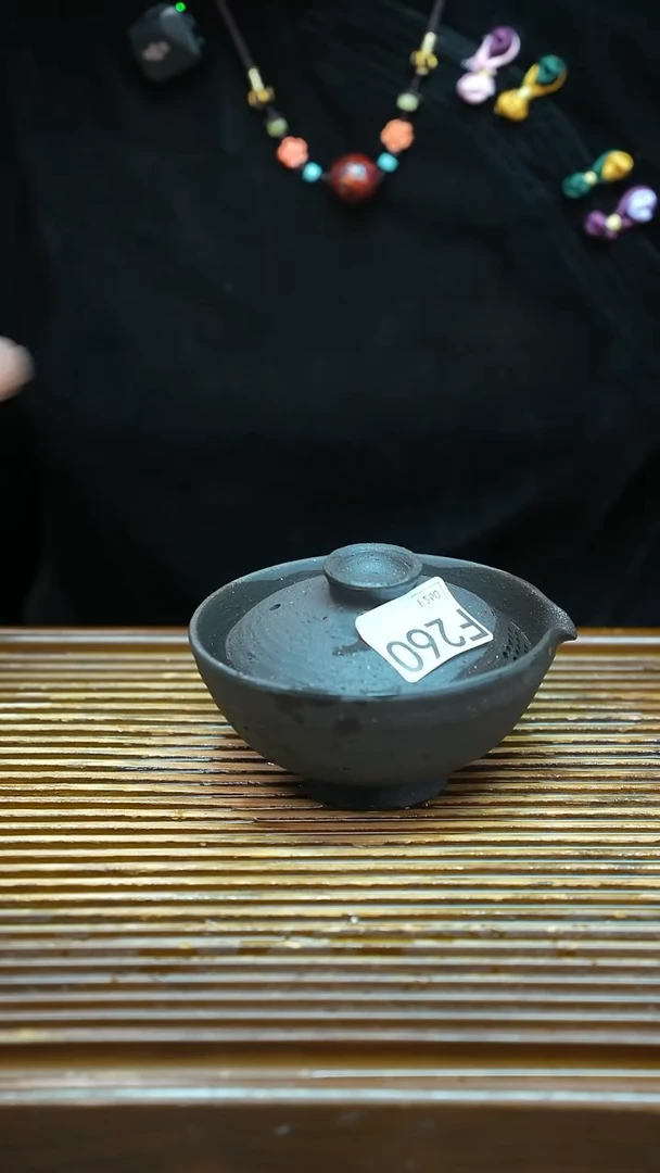 万古烧粗陶手工茶具