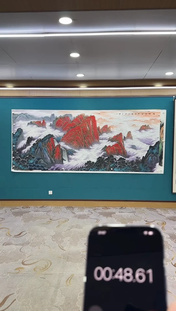 【闪购商品】绘画xc张伦玉-大丈二-国画