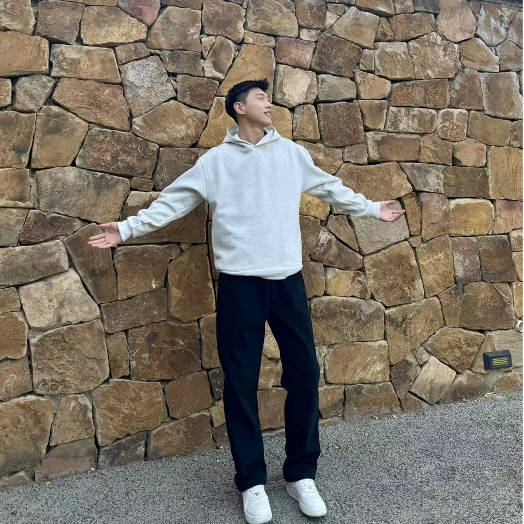 【D哥】灯芯绒男士休闲直筒裤保暖徒步直筒ins风潮韩版休闲男款