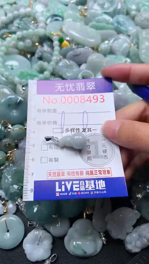 颈饰未镶嵌翡翠8493