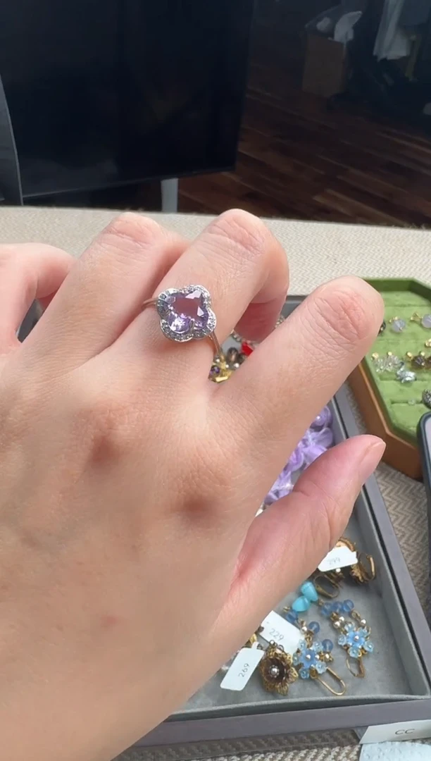 非金属无非金属无四叶草紫水开口