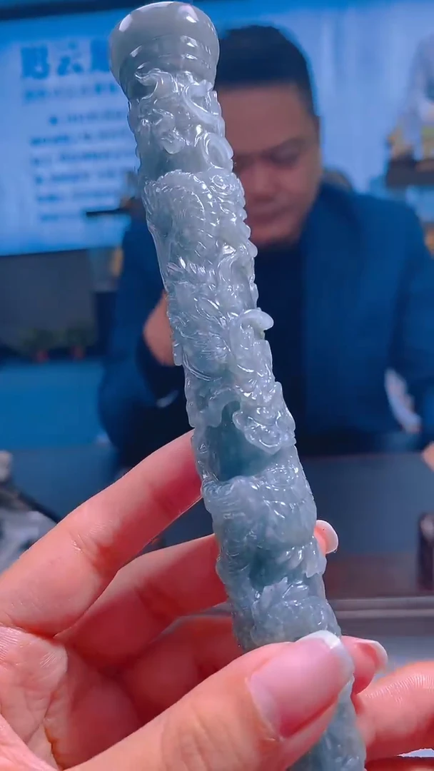 未镶嵌定制翡翠KK翡翠毛货吊坠-31