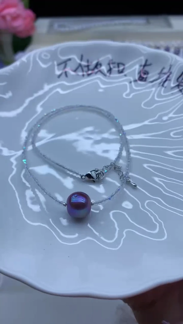 【闪购商品】淡水珍珠颈饰未镶嵌淡水珍珠项链