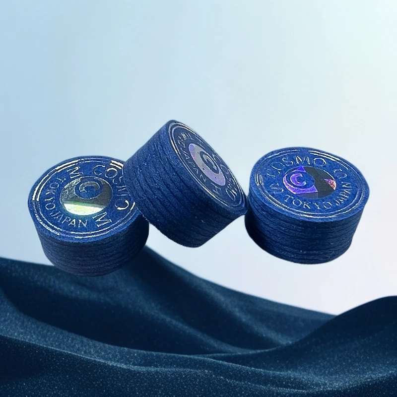 COSMO皮头职业直播多层九球大头杆中头杆波茨黑八桌球杆专用皮头