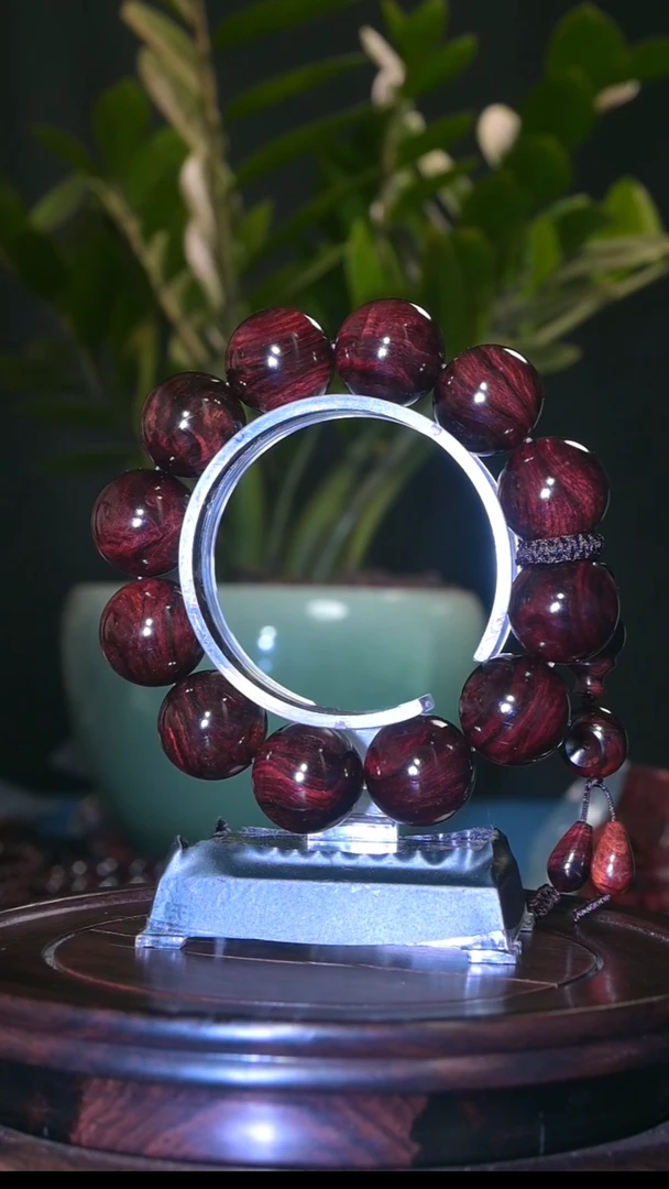 【闪购商品】黄花梨/降香黄檀手串/手链海南黄花梨紫油梨2.0