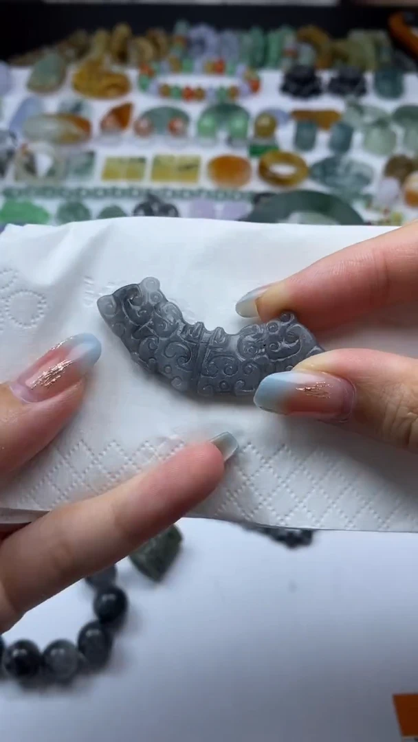 未镶嵌定制翡翠毛货定制不退不换