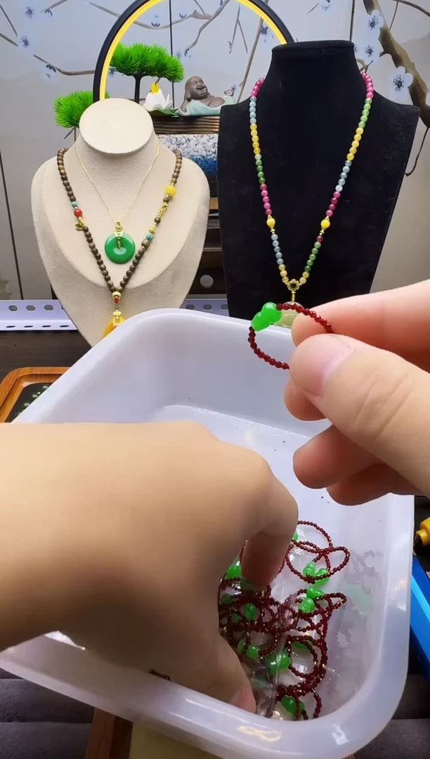 翡翠戒指14K金镶嵌J07