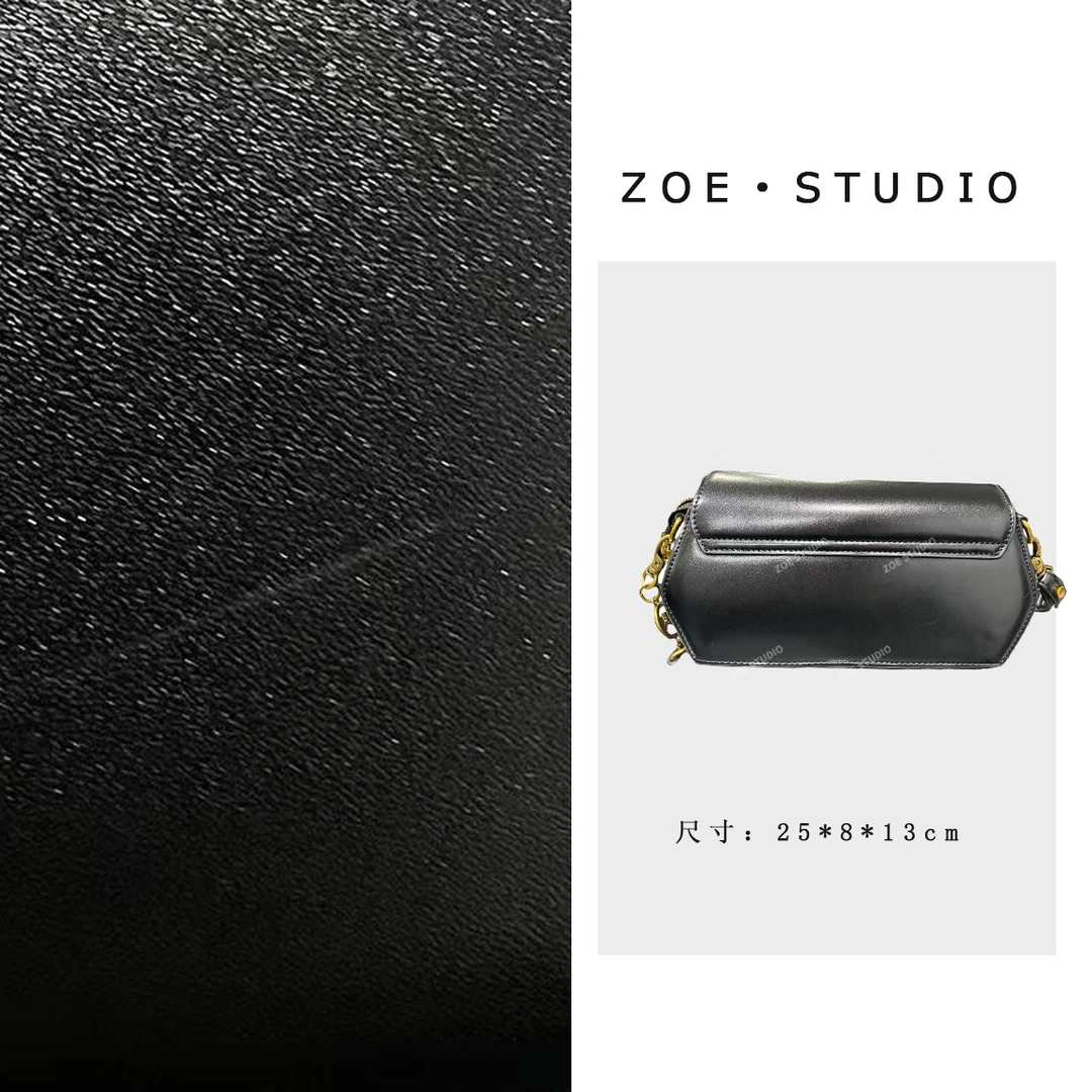 【ZOE】FES-6712-黑色时尚简约通勤休闲单肩韩版气质托特包夏季