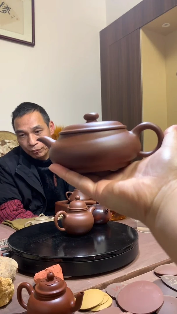 【闪购商品】紫泥茶壶半手工原矿紫泥明炉壶210CC