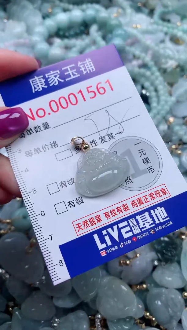 颈饰未镶嵌翡翠1561