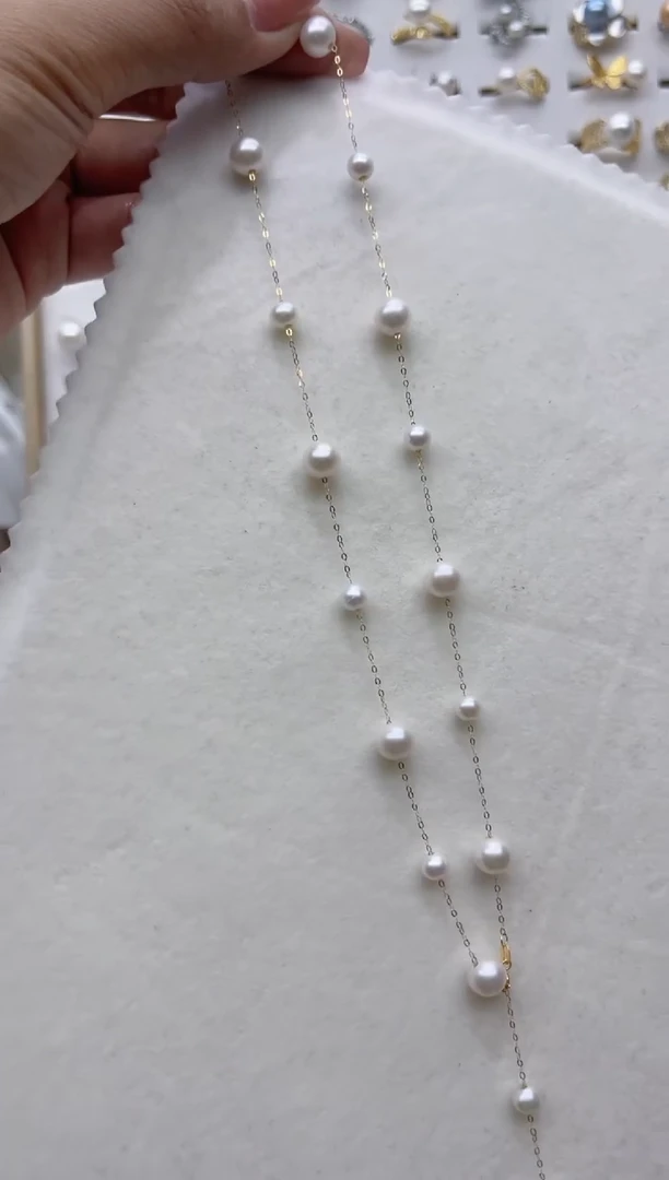 【闪购商品】淡水珍珠戒指18K金镶嵌0.0