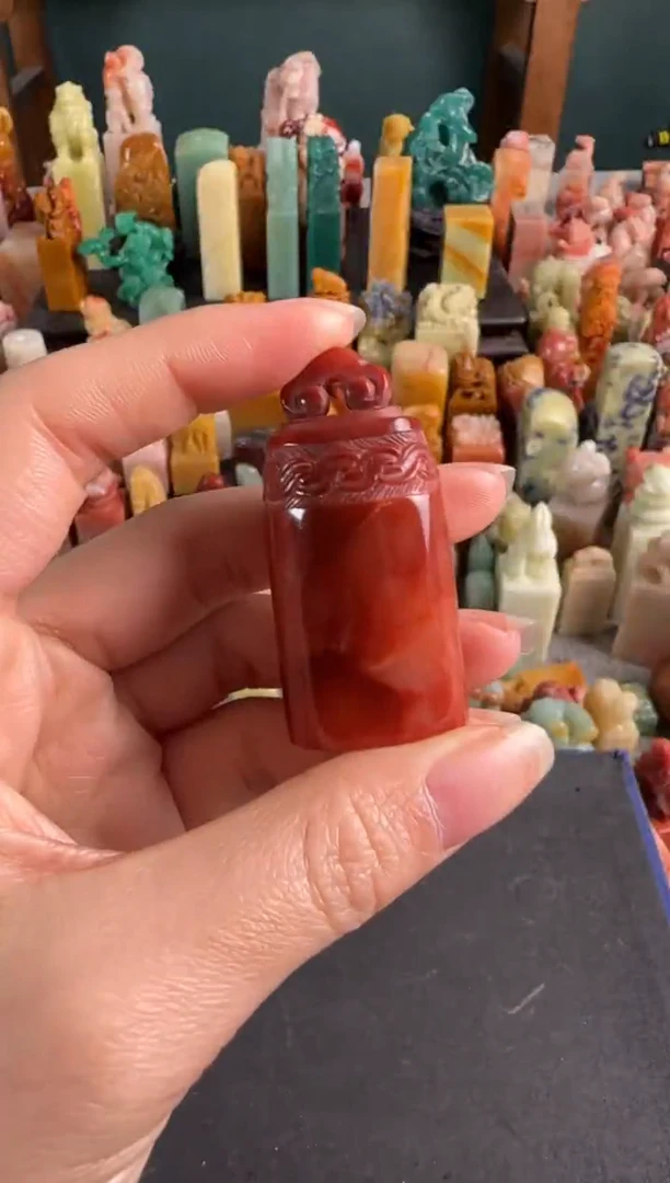 寿山石印石编号3415