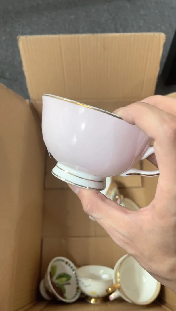 瓷片外贸尾单微瑕咖啡杯全场清仓G33