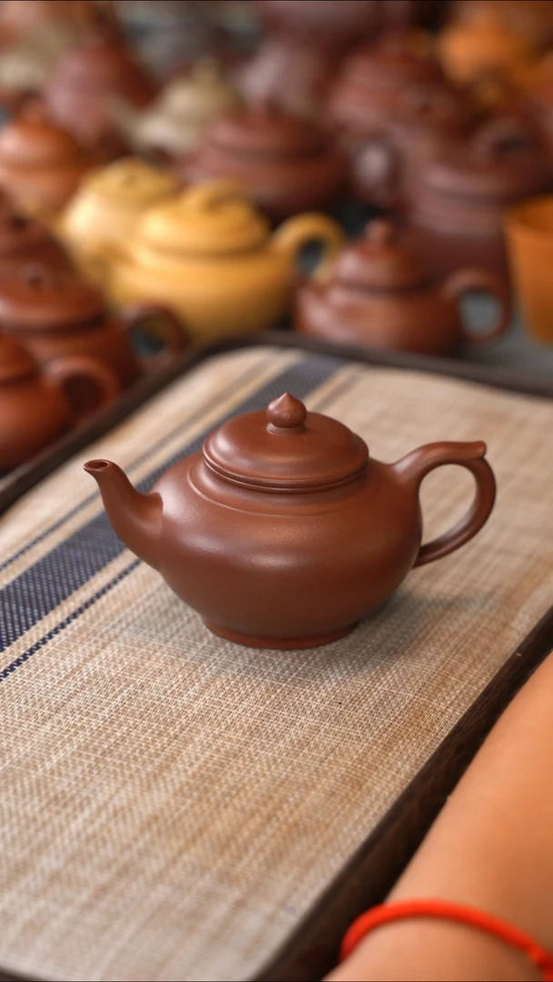 茶壶紫砂这**天台西紫泥