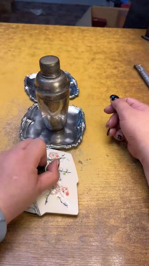 瓷器瓷器瑕疵破破36用过六件